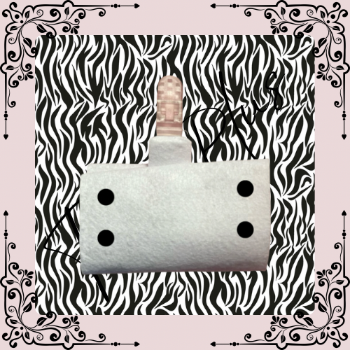 Zebra Print Tubie Pouch