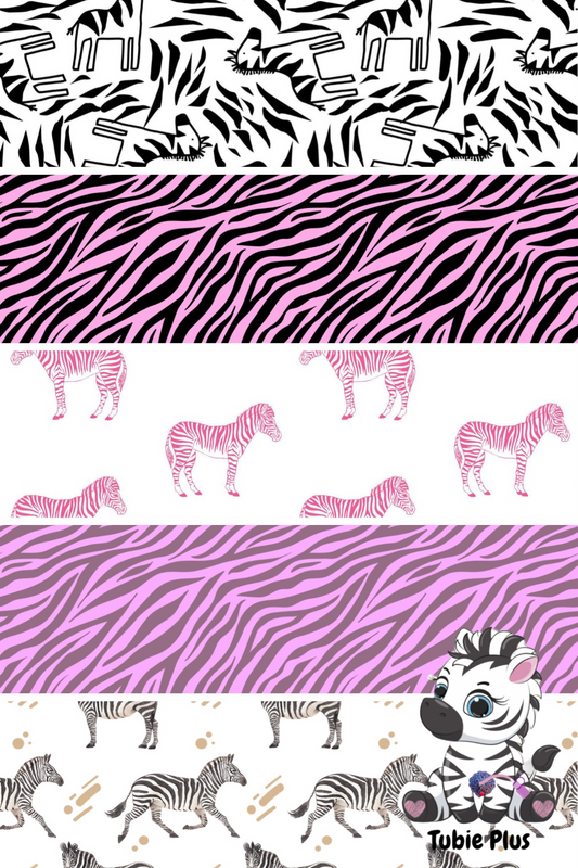 Zebra Mix Print Strip | Small