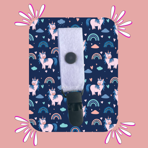 Unicorn Small Tubie Clip