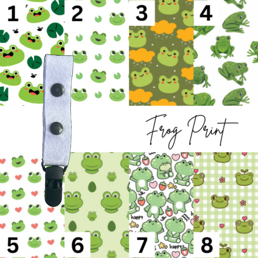 Frog Large Tubie Clip