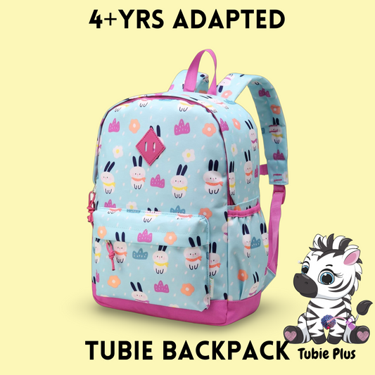 4+ Rabbit Feeding Tube Backpack, Tubie Backpack, Adapted Backpack