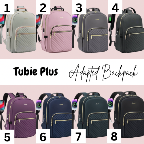 Adapted Backpack, Tubie Backpack, Adapted Backpack