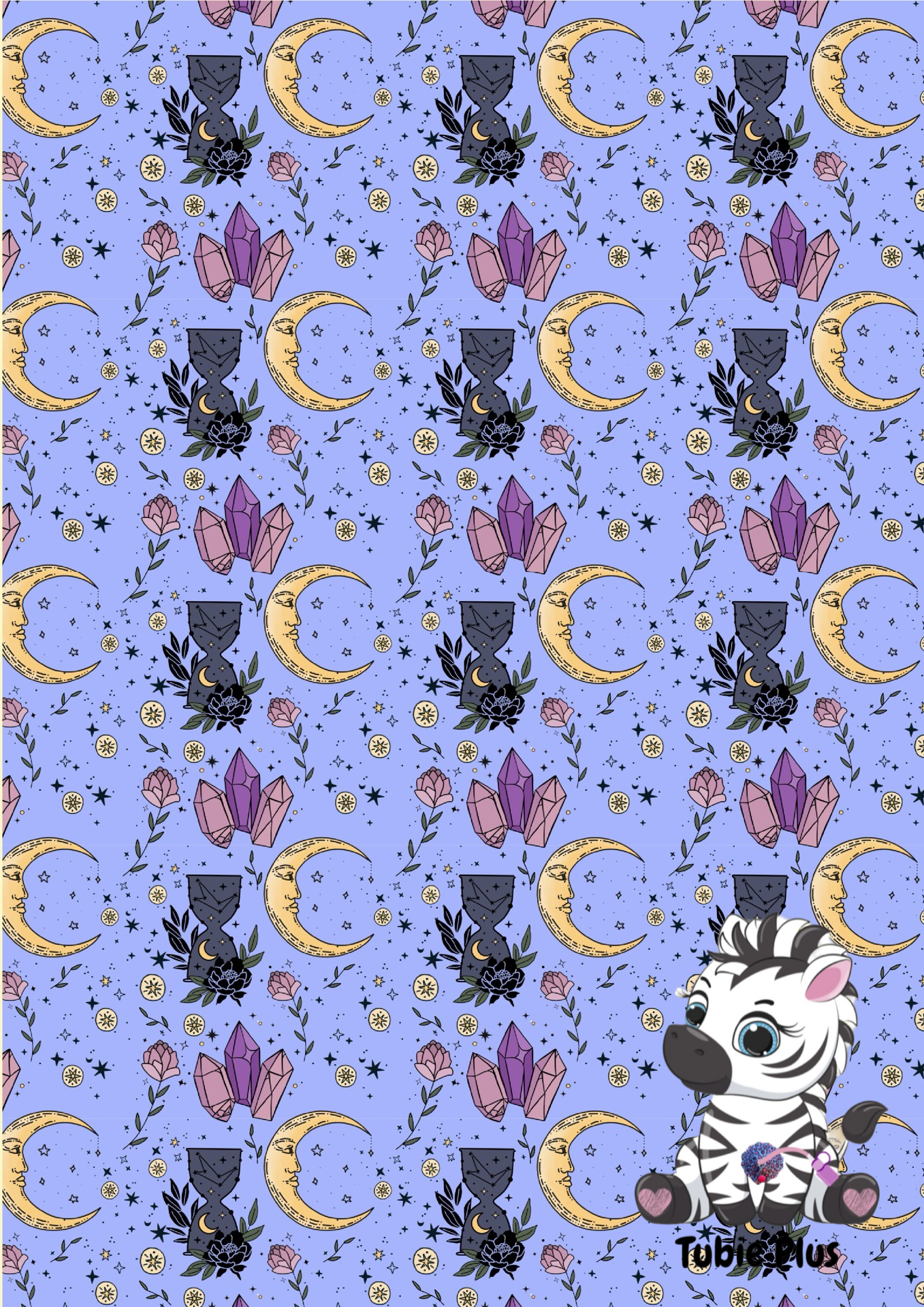 Celestial Moon Print Strip | Full | Small