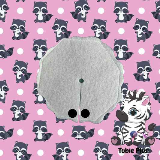 Pink Racoon Print Tubie | SPC Pad