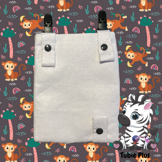 Monkey Print Drainage Bag Cover