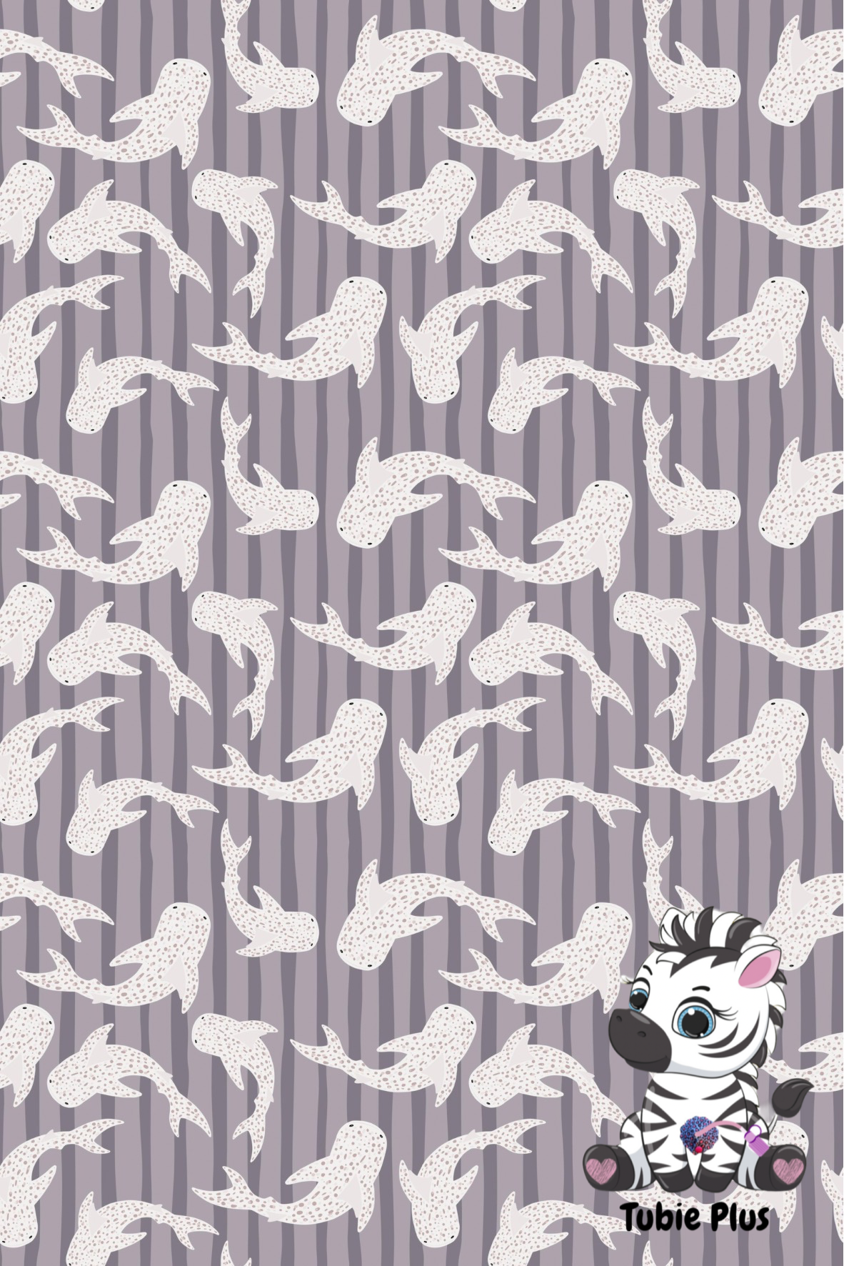 Shark Print Strip | Full | Small