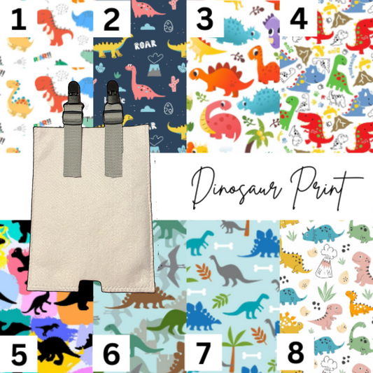 Dinosaur Drainage Bag Cover