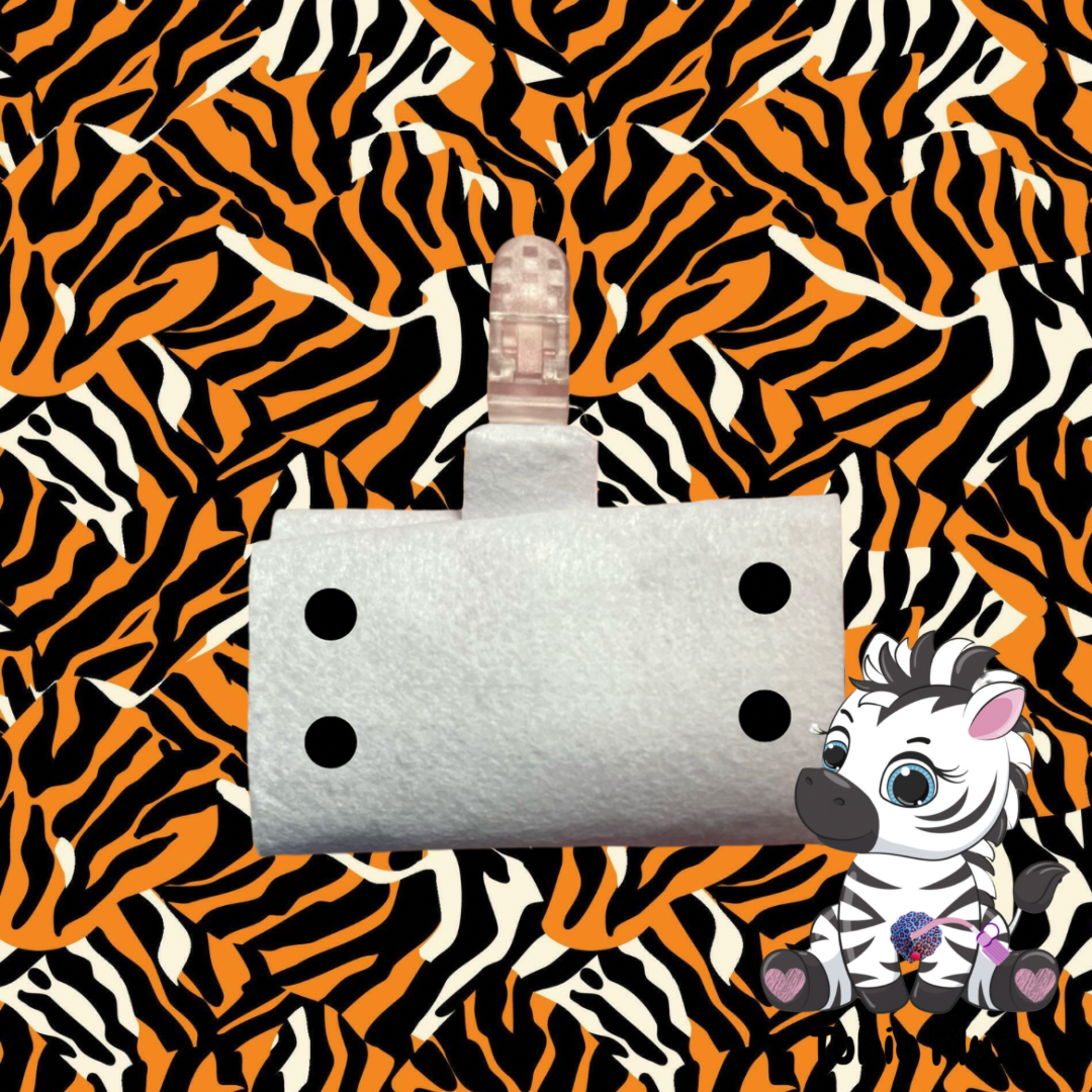 Tiger Print Tubie Pouch