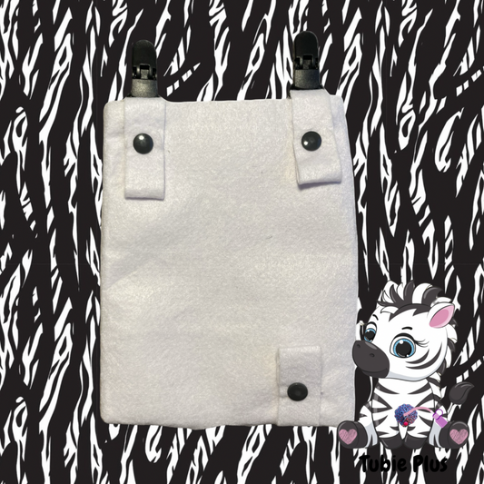 Zebra Print Drainage Bag Cover