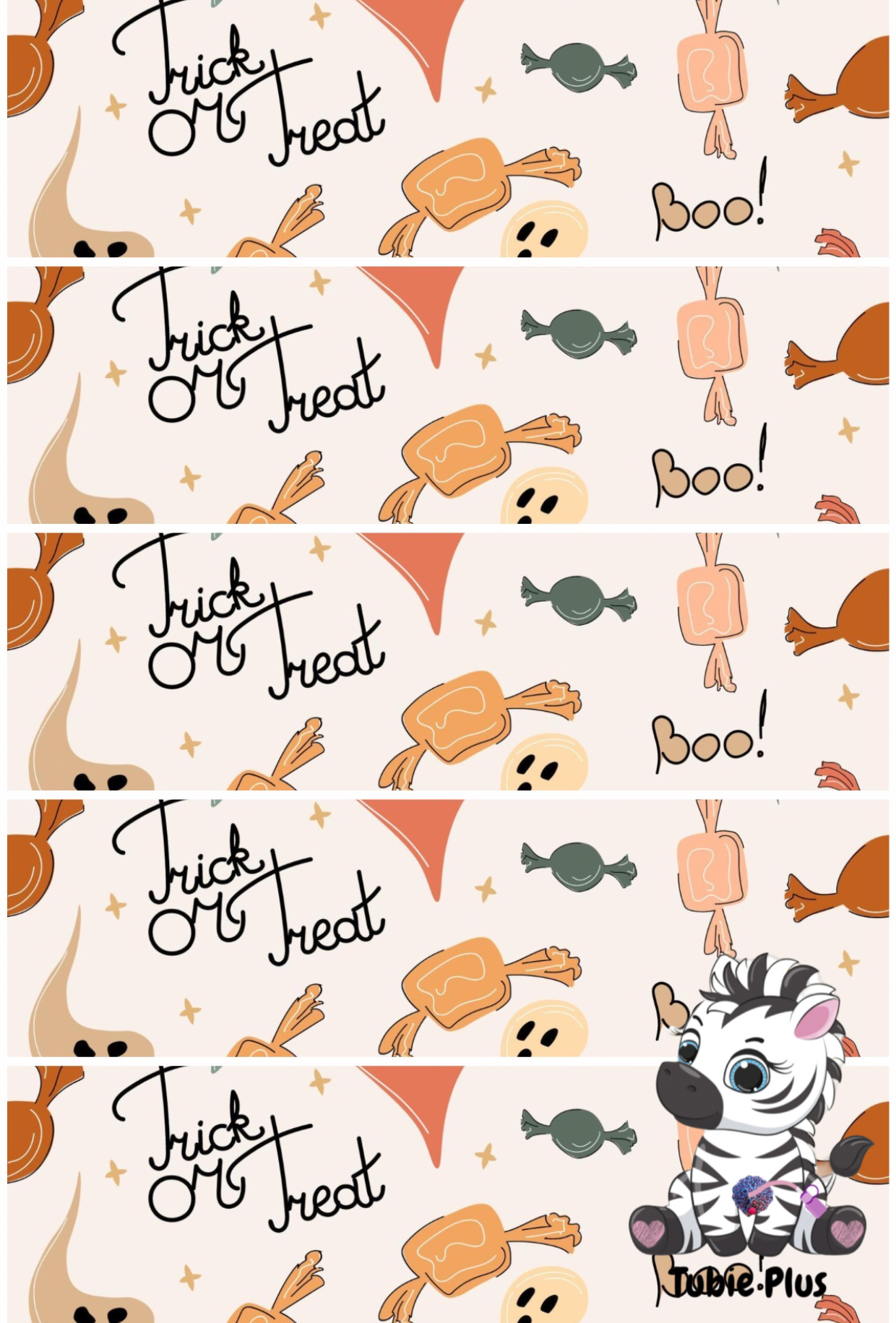 Halloween Print Strip | Full | Small