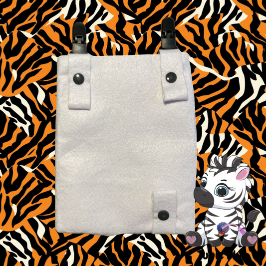 Tiger Print Drainage Bag Cover