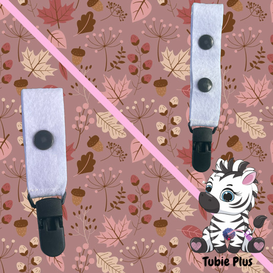 Autumnal Print Tubie Clip