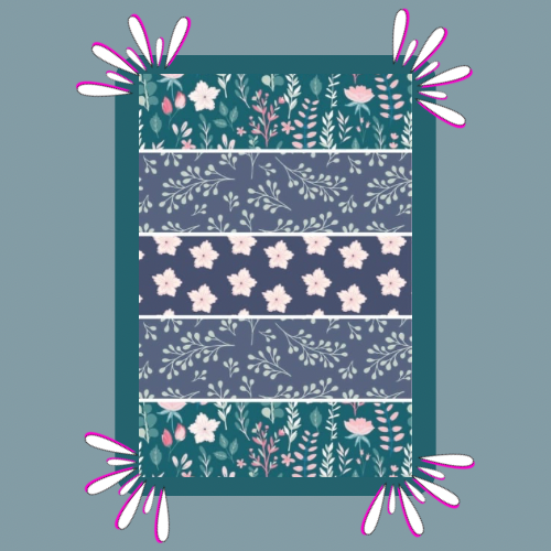 Boho Floral Mix Tubie Tape