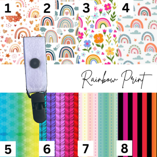 Rainbow Small Tubie Clip