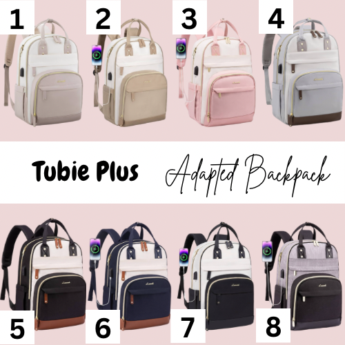 Adapted Backpack, Tubie Backpack, Adapted Backpack