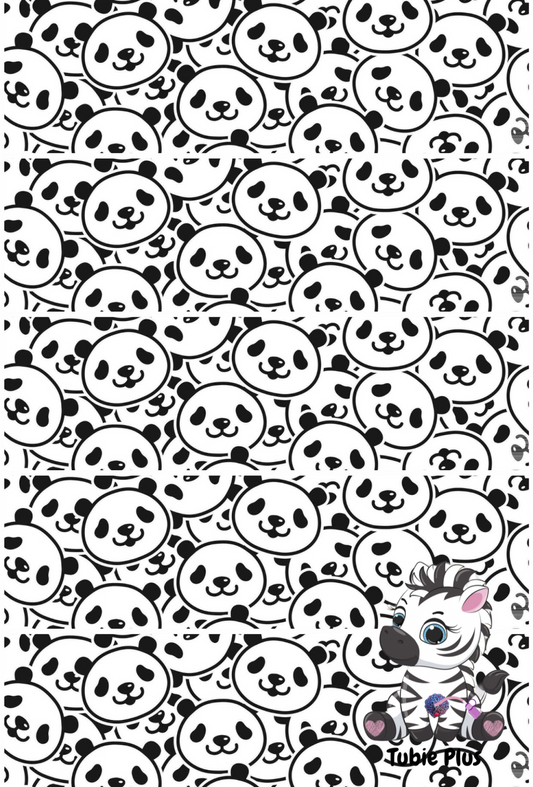 Panda Print Strip | Full | Small