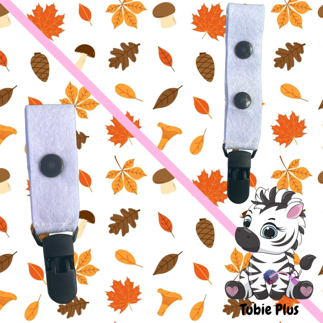 Autumnal Print Tubie Clip