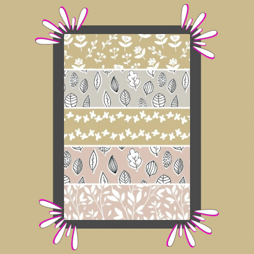 Boho Floral Mix Tubie Tape