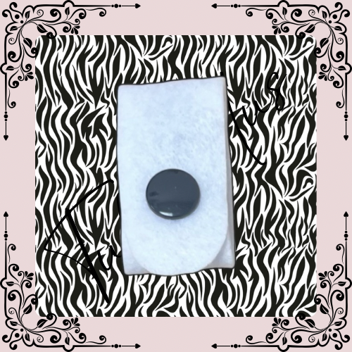 Zebra Print Tubie Hair Adaptor