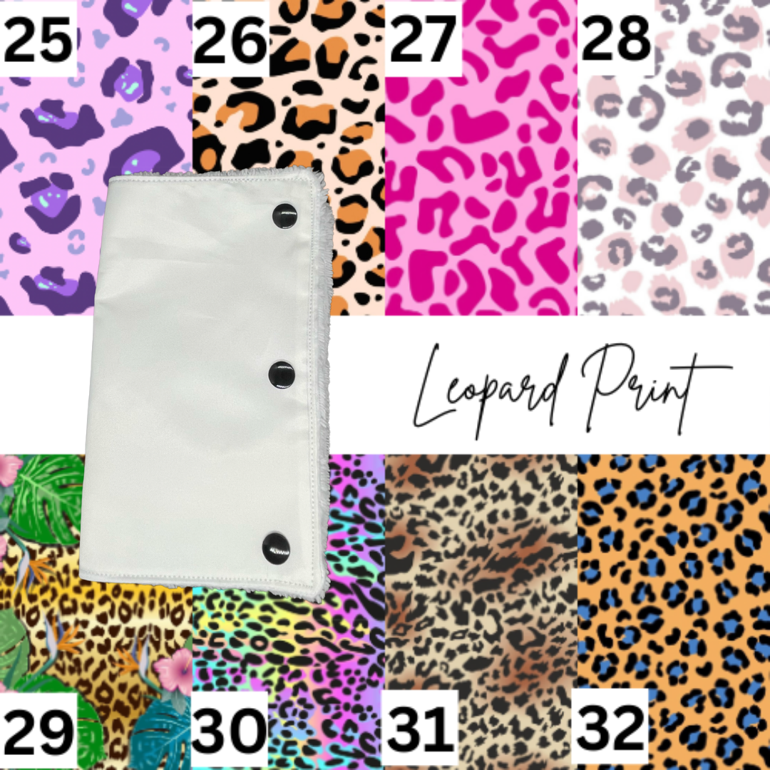 Leopard Print Tubie Towel