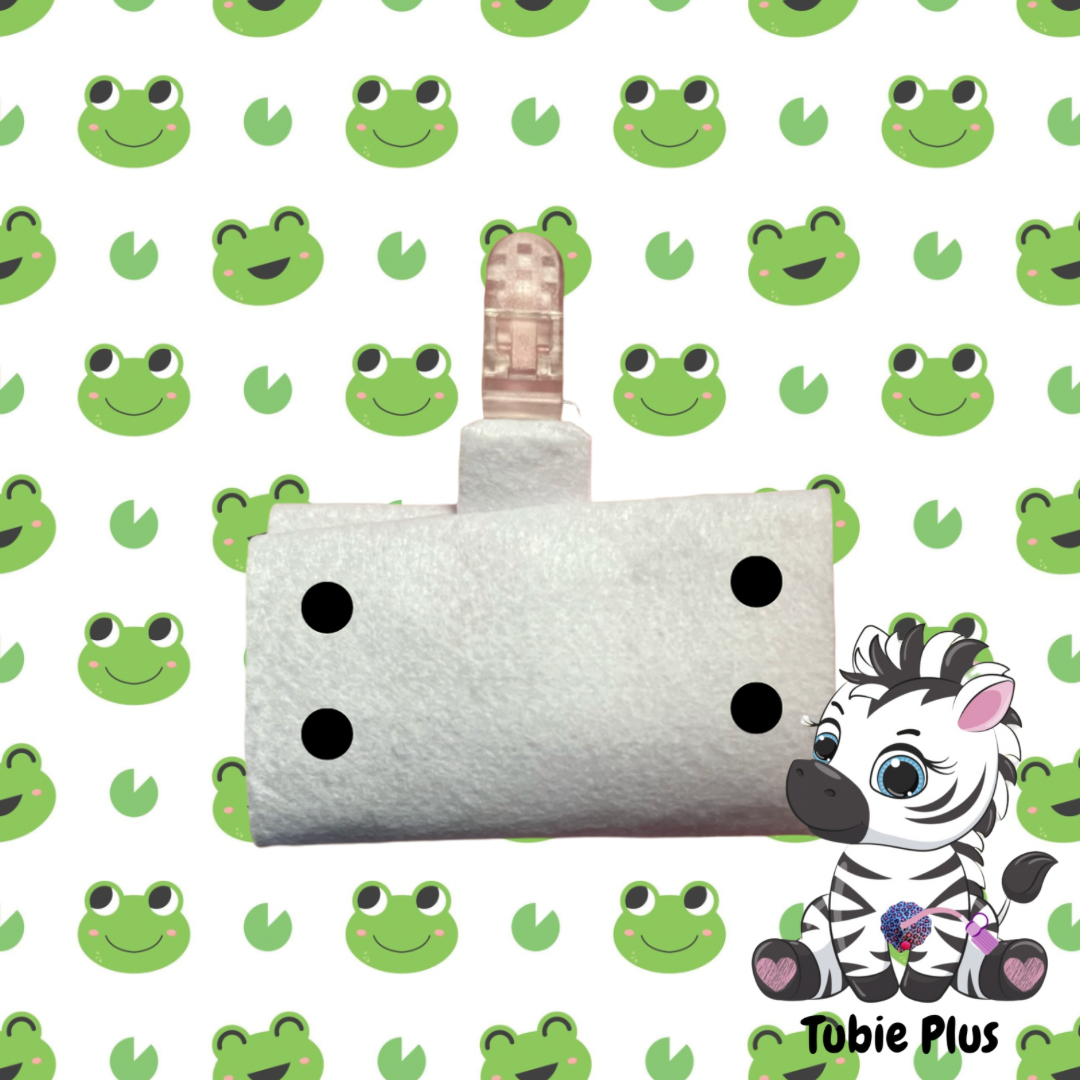 Frog Print Tubie Pouch