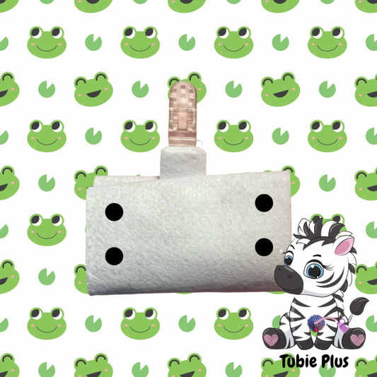 Frog Print Tubie Pouch