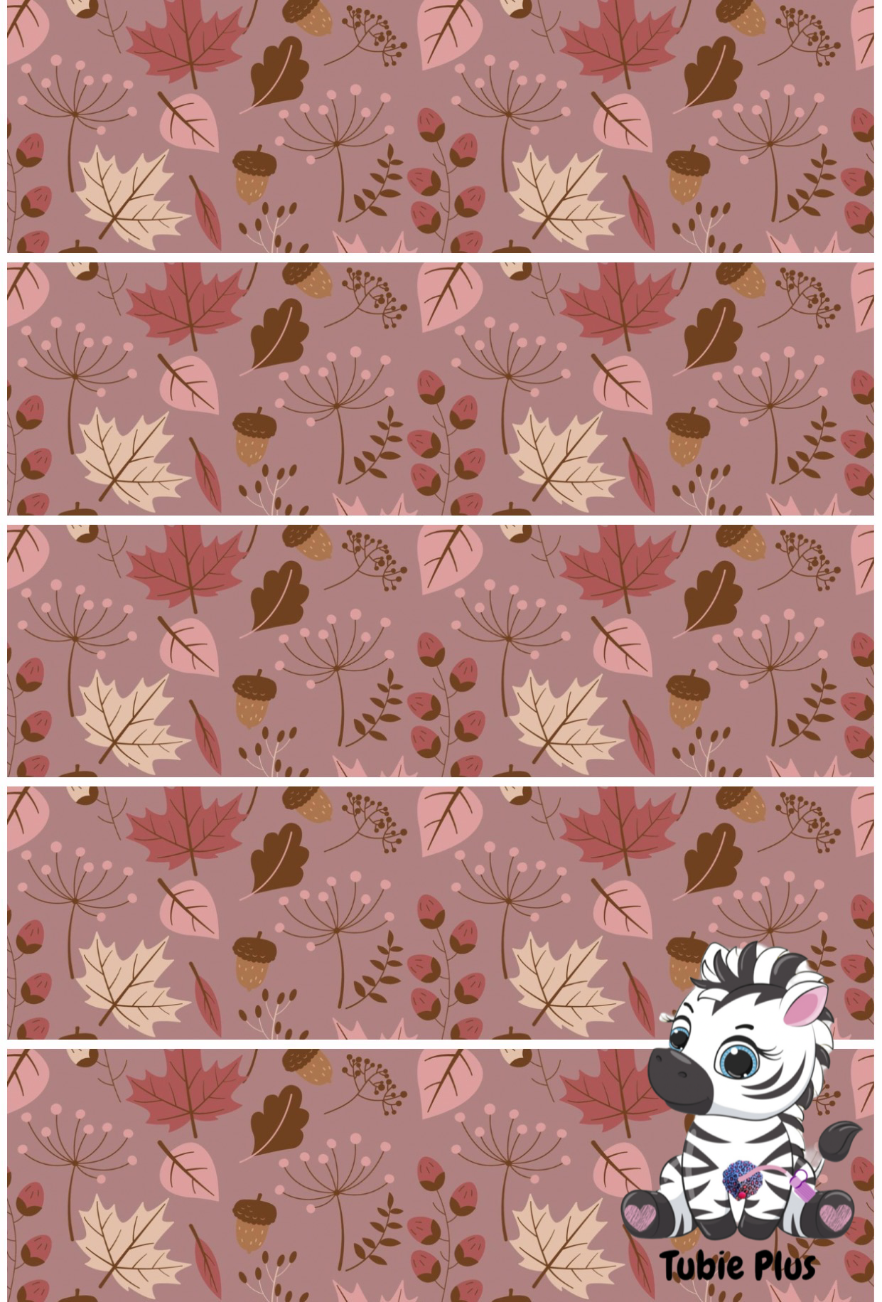 Autumnal Print Strip | Full | Small