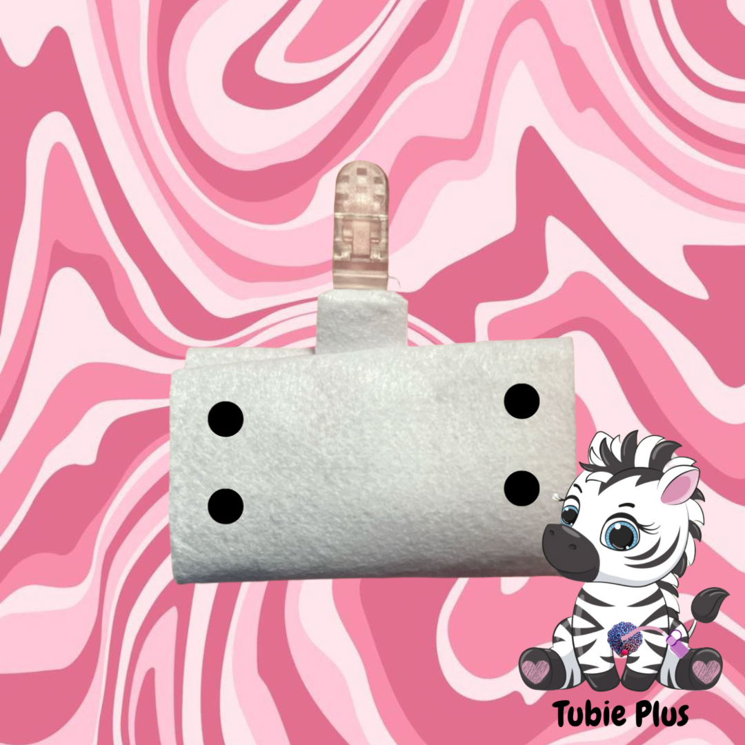 Pink Print Tubie Pouch