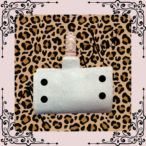 Brown Leopard Print Tubie Pouch