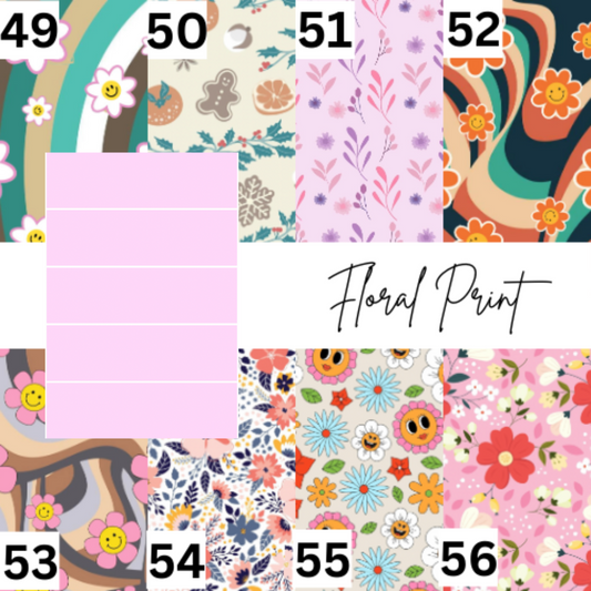 Floral Tubie Tape