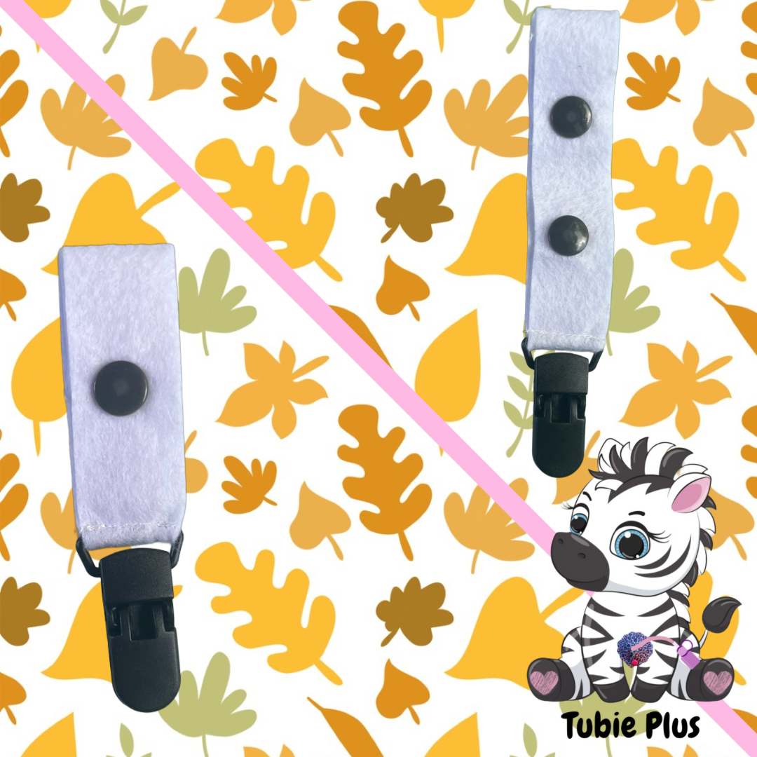 Autumnal Print Tubie Clip