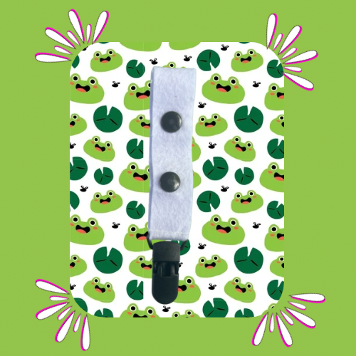 Frog Large Tubie Clip