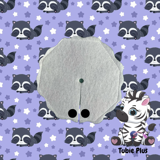 Purple Racoon Print Tubie | SPC Pad