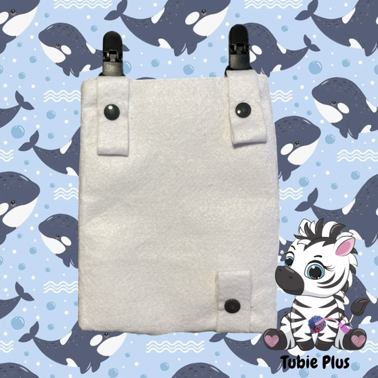 Whale Print Drainage Bag Cover