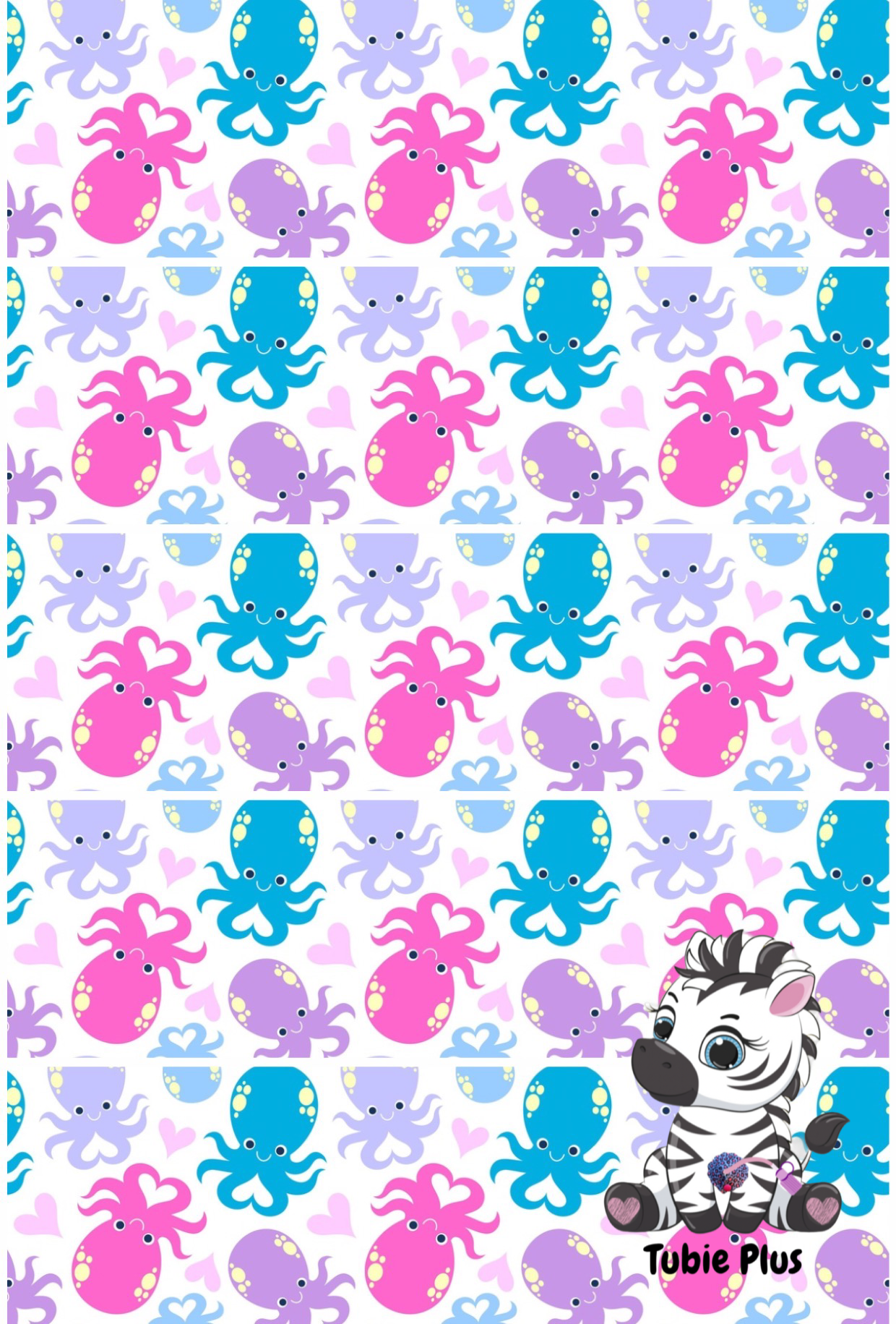 Octopus Print Strip | Full | Small