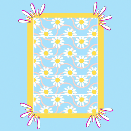 Daisy Floral Tubie Tape