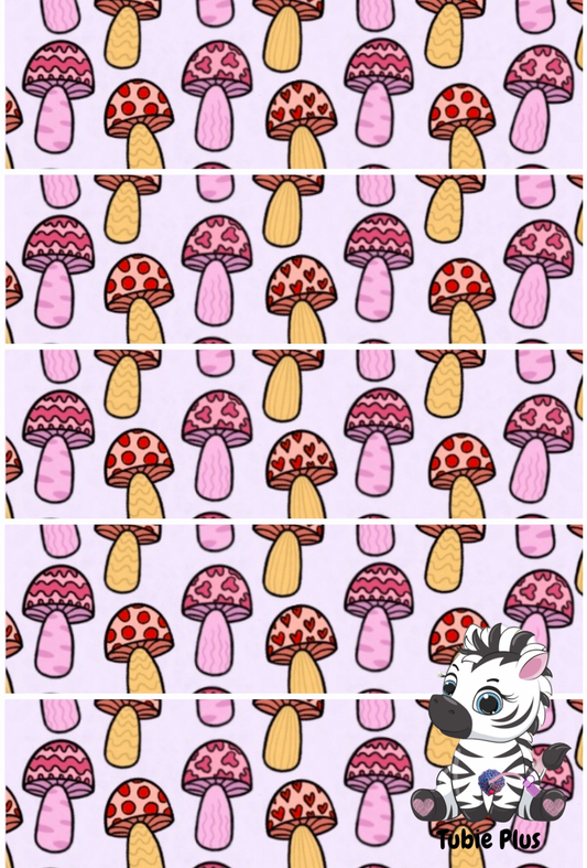 Mushroom Print Strip | Full | Small