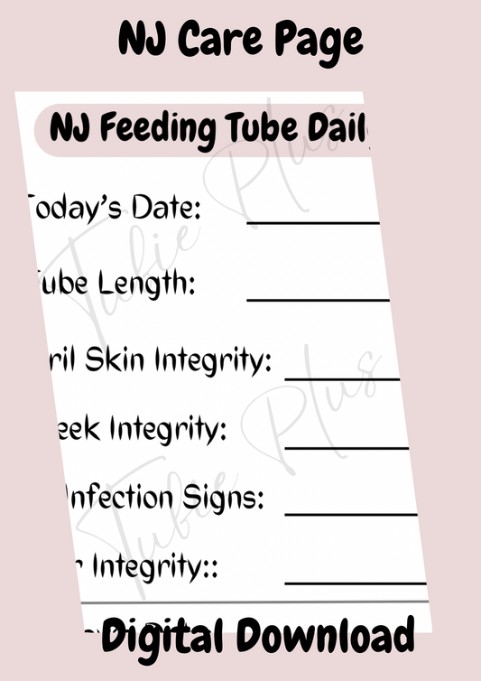 NJ Tube Care Page