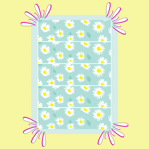 Daisy Floral Tubie Tape