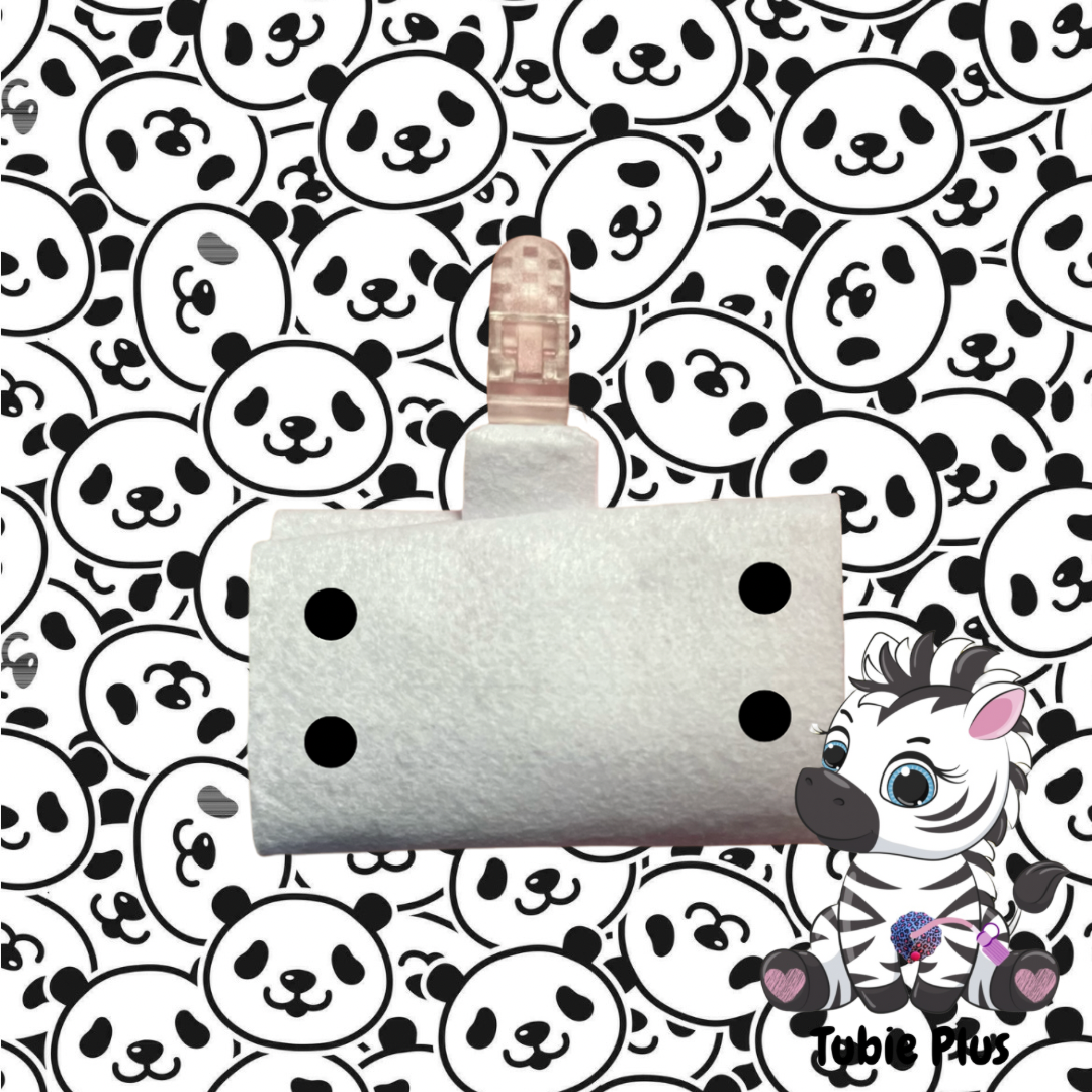 Panda Print Tubie Pouch