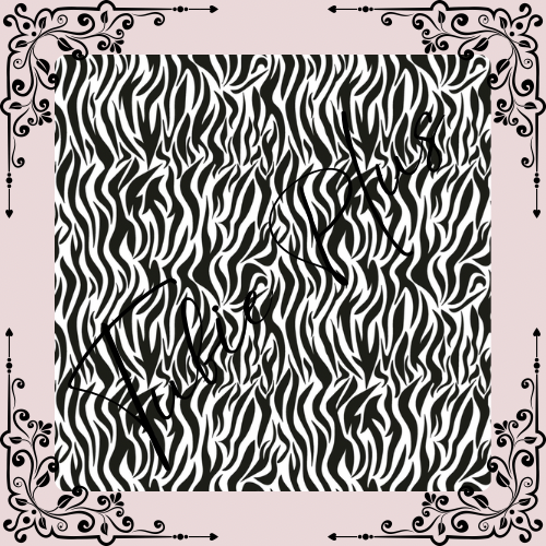 Zebra Print Tubie Tape