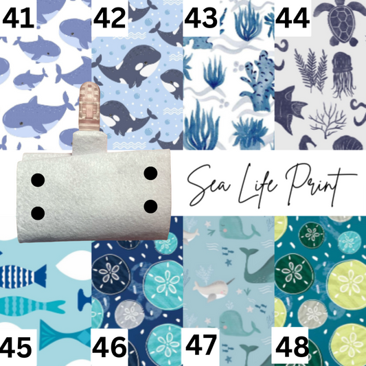 Sea Life Tubie Pouch