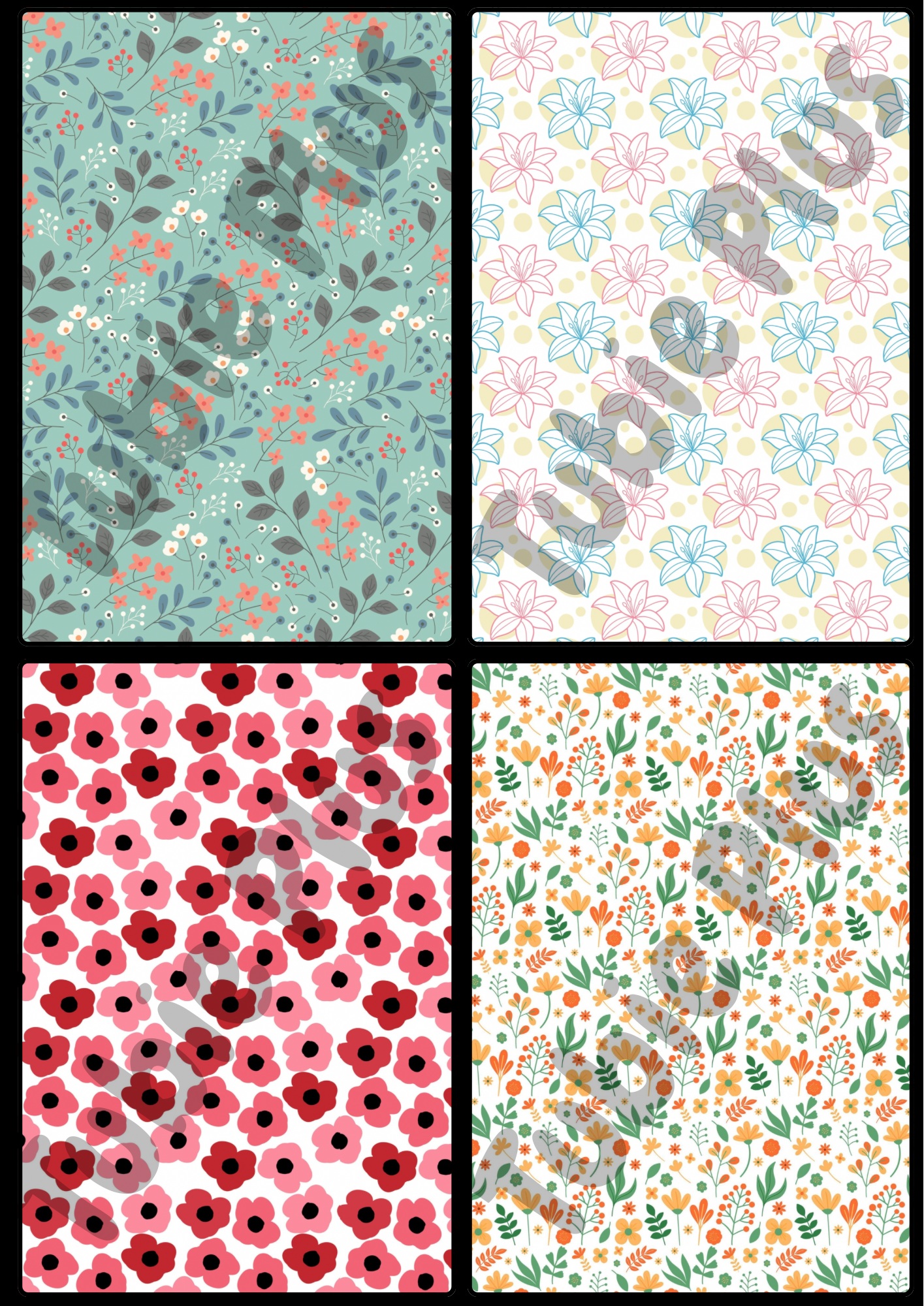 Floral Tubie Pad | SPC Pad