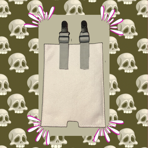 Skull Drainage Bag Cover