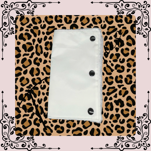 Brown Leopard Print Tubie Towel