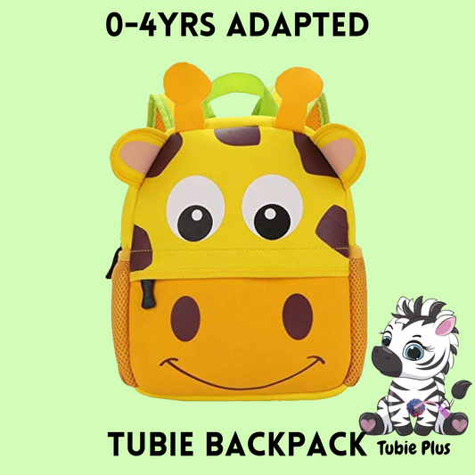 Giraffe Feeding Tube Backpack, Suitable for ages 0-4years 500ml Feed ONLY, Feed Stand & Bag, Tubie Backpack, Adapted Backpack