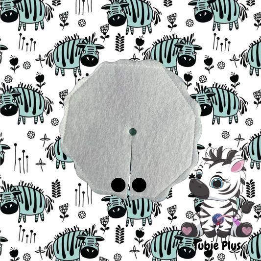 Tired Zebra Print Tubie | SPC Pad