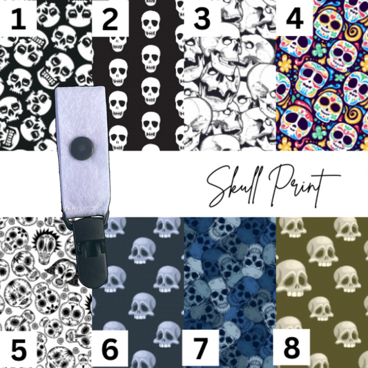 Skull Small Tubie Clip