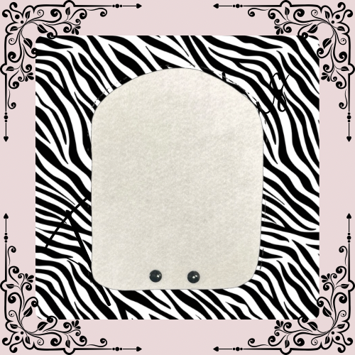 Zebra Print Stoma Bag Cover