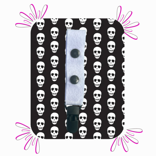 Skulls Large Tubie Clip